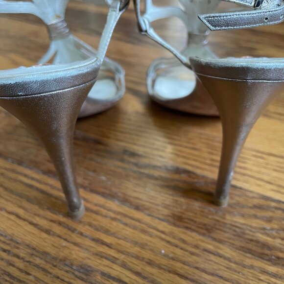 Rupert Sanderson Bronzey-Gold 'Figaro' Sandals, EU 39.5 - Picture 14 of 16